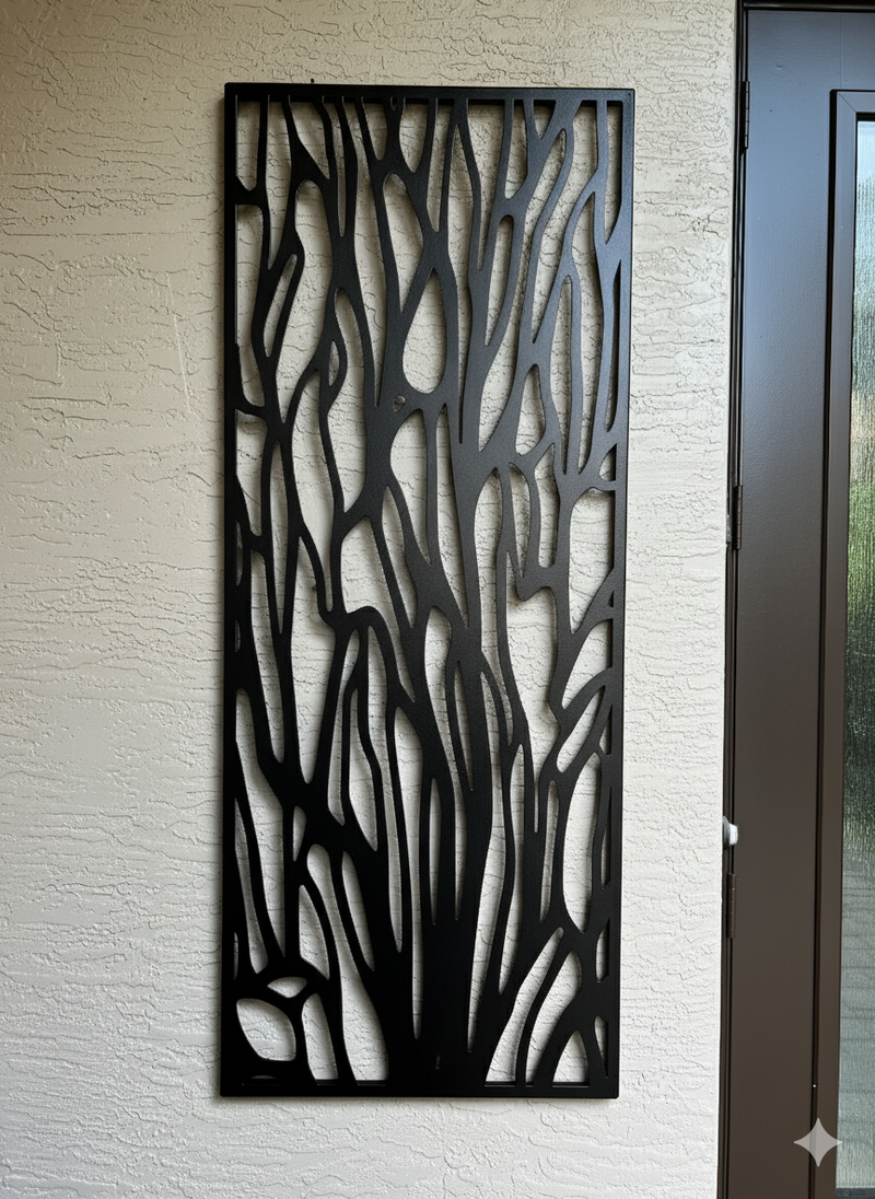 Laser-Cut Coral Panel - FREE SHIPPING