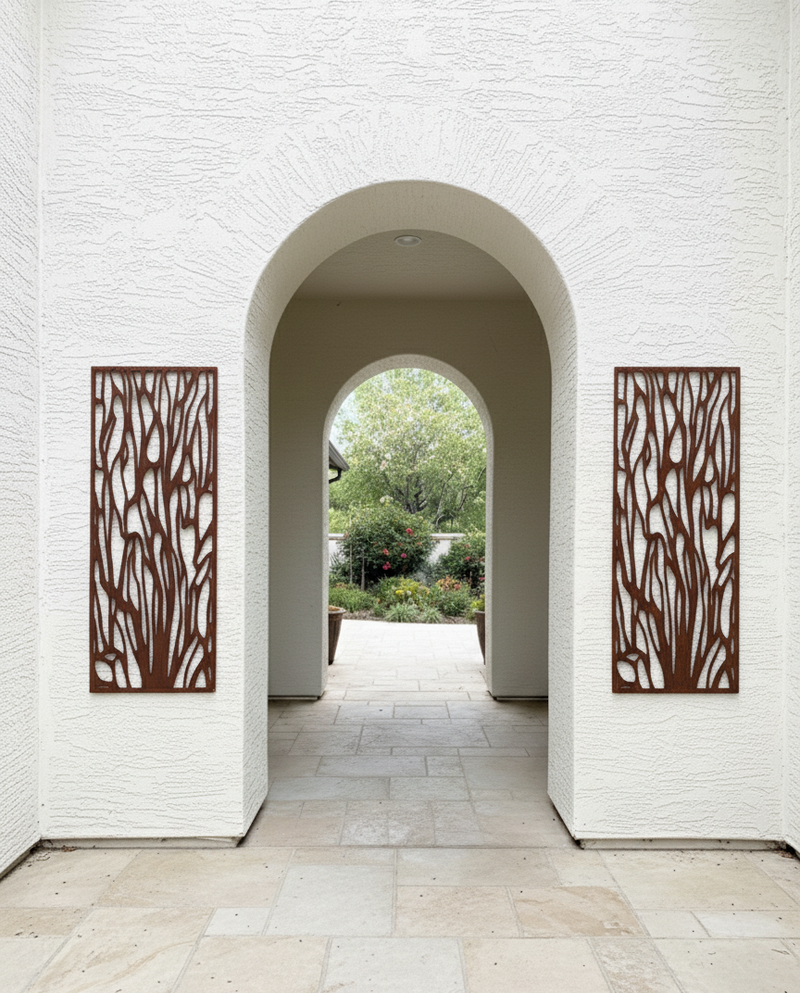 Laser-Cut Coral Panel - FREE SHIPPING