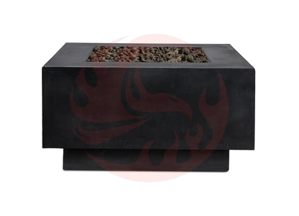 Cubo | Concrete Fire Bowl - Phoenix Fire Art Store