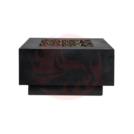 Cubo | Concrete Fire Bowl - Phoenix Fire Art Store