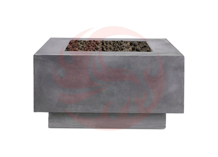 Cubo | Concrete Fire Bowl - Phoenix Fire Art Store