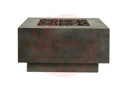Cubo | Concrete Fire Bowl - Phoenix Fire Art Store