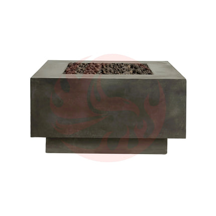 Cubo | Concrete Fire Bowl - Phoenix Fire Art Store