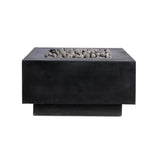 Cubo | Concrete Fire Bowl - Phoenix Fire Art Store