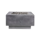 Grey / 42 x 42 x 16 / Rolled Lava Rock
