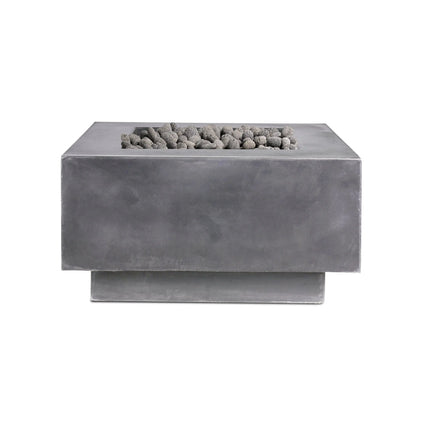 Cubo | Concrete Fire Bowl - Phoenix Fire Art Store