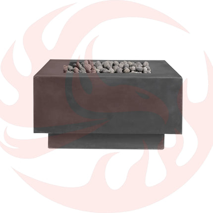 Cubo | Concrete Fire Bowl - Phoenix Fire Art Store