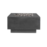 Cubo | Concrete Fire Bowl - Phoenix Fire Art Store