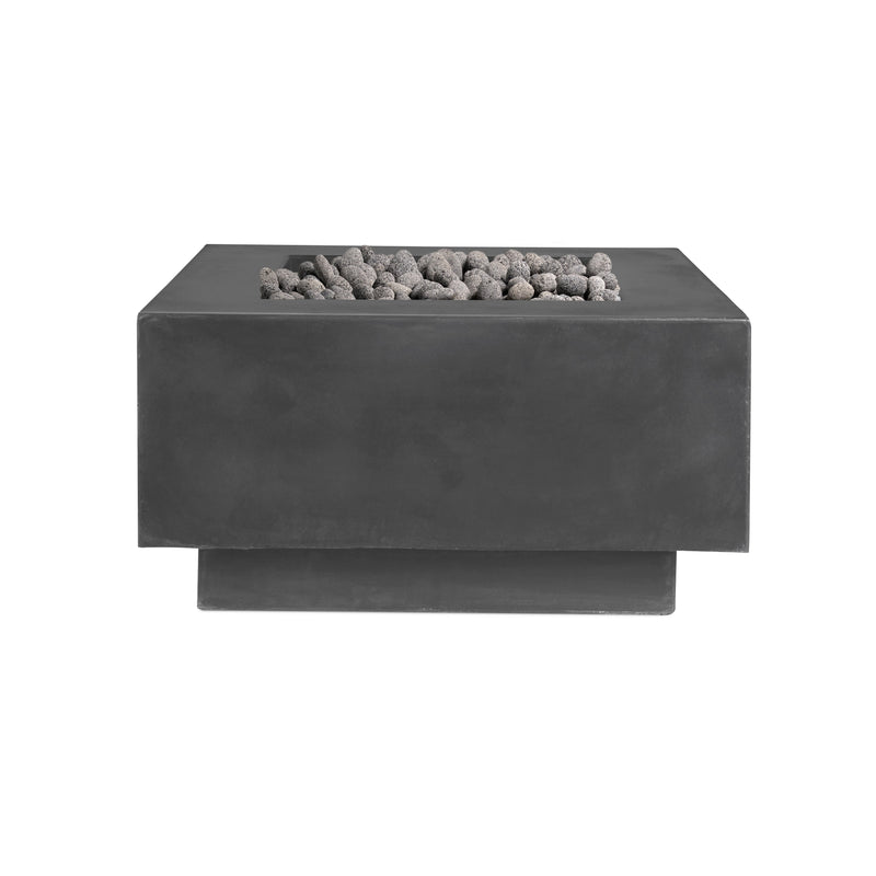 Cubo | Concrete Fire Bowl - Phoenix Fire Art Store