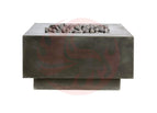 Pewter / 42 x 42 x 16 / Rolled Lava Rock
