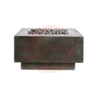 Pewter / 42 x 42 x 16 / Rolled Lava Rock