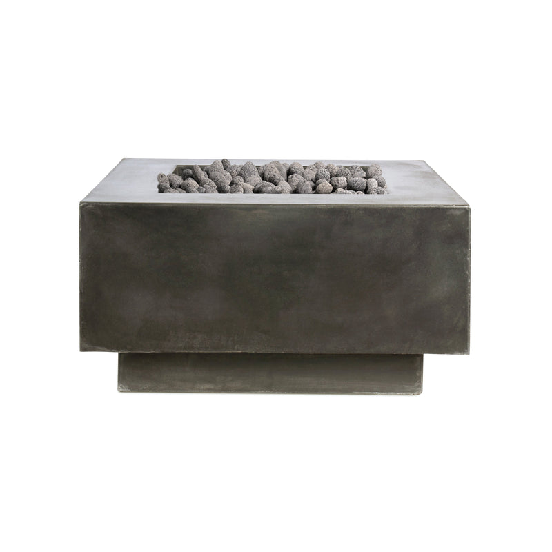 Cubo | Concrete Fire Bowl - Phoenix Fire Art Store