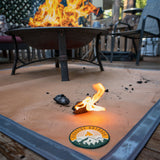 Ember Mat - Your Lawn's Fireproof Bodyguard Against Rogue Sparks & Grease Bombs