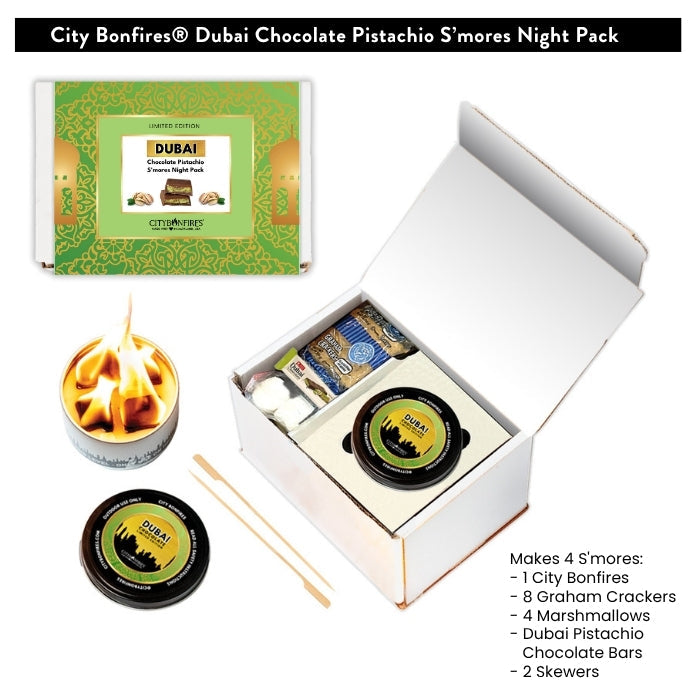 Dubai Chocolate S’mores Night Pack - Phoenix Fire Art Store
