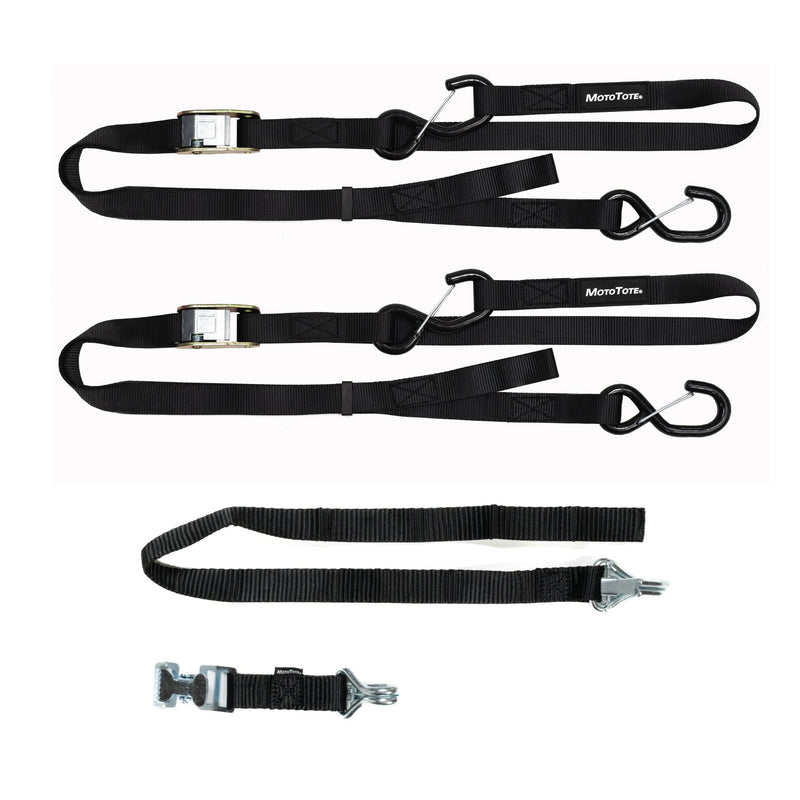 Mini Electric Bike Rack & Tie Downs Bundle