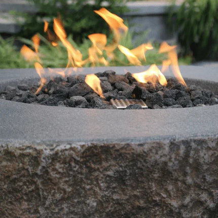 Elementi Boulder Fire Pit OFG110 - Outdoor Propane Fire Table That's Hotter Than A Jalapeño In Your Armpit
