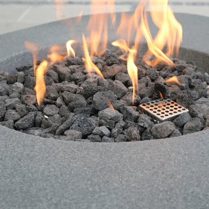 Elementi Boulder Fire Pit OFG110 - Outdoor Propane Fire Table That's Hotter Than A Jalapeño In Your Armpit