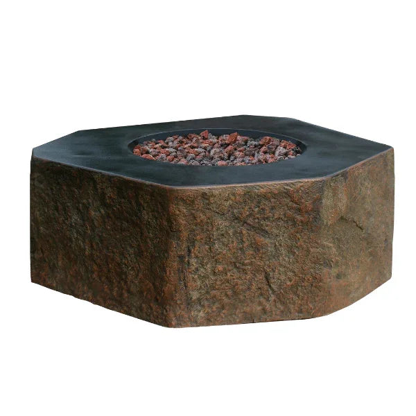 Elementi Columbia Fire Pit OFG105 - Outdoor Propane Fire Table That's Hotter Than Fresh Wasabi On A Sunburn