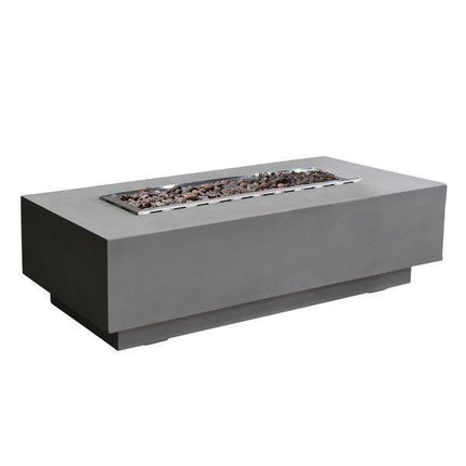 Elementi Granville Fire Pit Table - Outdoor Luxury Heating & Entertainment Center
