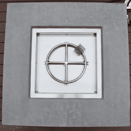 Elementi Manhattan Fire Pit OFG103 - Luxury Outdoor Fireplace Table