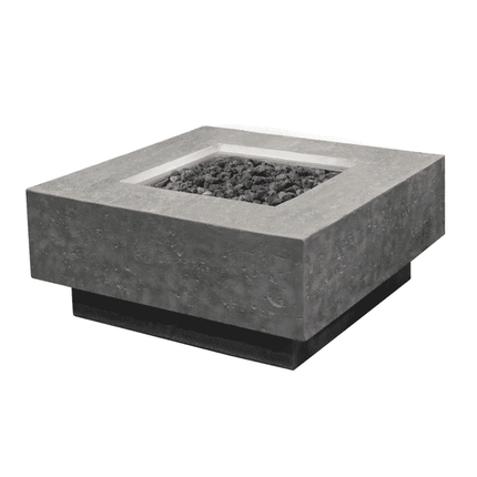 Elementi Manhattan Fire Pit OFG103 - Luxury Outdoor Fireplace Table