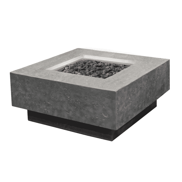 Elementi Manhattan Fire Pit OFG103 - Luxury Outdoor Fireplace Table