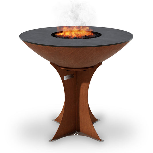 Arteflame XXL 40" Flat Top Grill - High Euro Base - Phoenix Fire Art Store