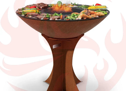 Arteflame XXL 40" Flat Top Grill - High Euro Base - Phoenix Fire Art Store