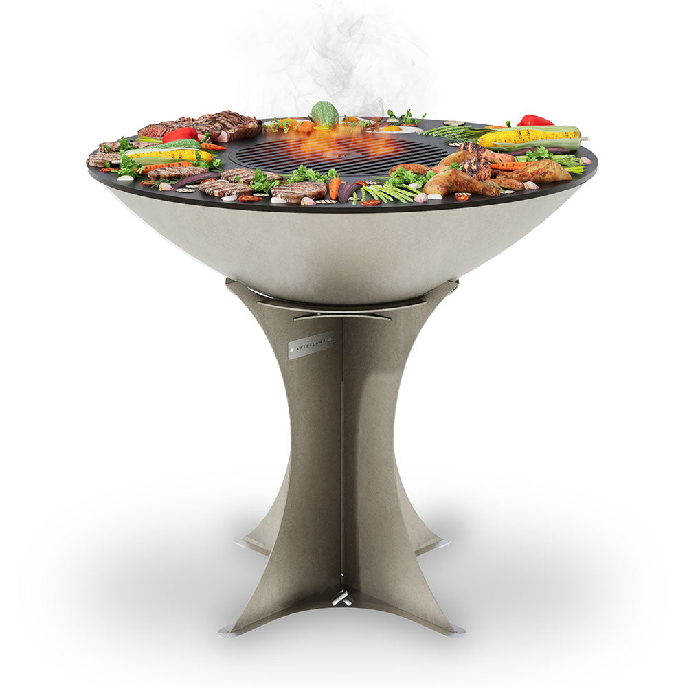 Arteflame XXL 40" Flat Top Grill - High Euro Base - Phoenix Fire Art Store