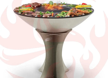 Arteflame XXL 40" Flat Top Grill - High Euro Base - Phoenix Fire Art Store