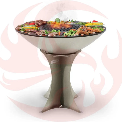 Arteflame XXL 40" Flat Top Grill - High Euro Base - Phoenix Fire Art Store