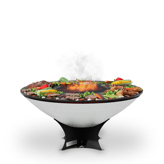 Arteflame XXL 40" Platinum Edition Fire Pit With Cooktop - Phoenix Fire Art Store