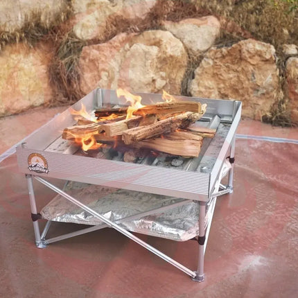 Dutch Oven Grill Grate for 24 Pop-Up Fire Pit – Frontier Grates - Phoenix Fire Art Store