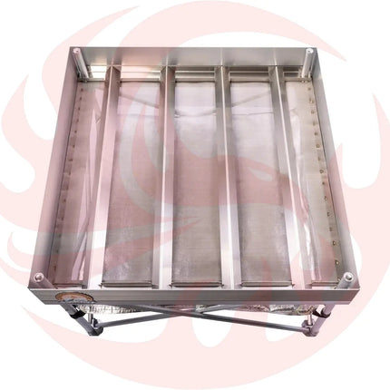 Dutch Oven Grill Grate for 24 Pop-Up Fire Pit – Frontier Grates - Phoenix Fire Art Store
