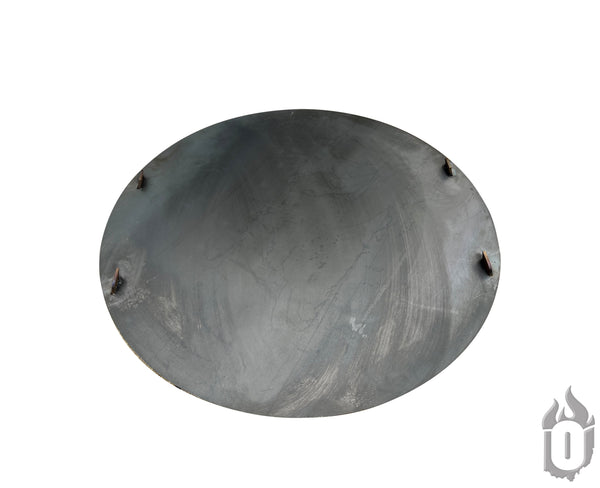 Flat Fire Pit Lid (Made in USA) - Phoenix Fire Art Store