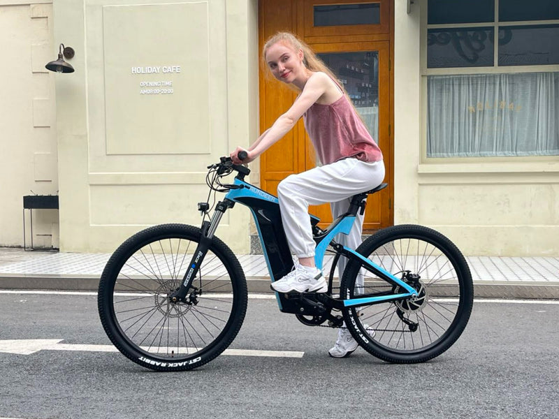 Rundeer Starry Sky UD Carbon Fiber Electric Bike - Your Legs Called, They're Retiring Early