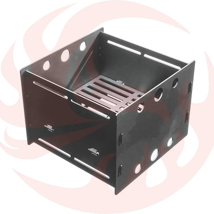 Arteflame Fuel Saver — Charcoal/Wood Heat-Focus Insert (Fits 30″ & 40″ Grills, Steel) - Phoenix Fire Art Store