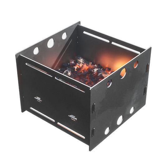 Arteflame Fuel Saver — Charcoal/Wood Heat-Focus Insert (Fits 30″ & 40″ Grills, Steel) - Phoenix Fire Art Store