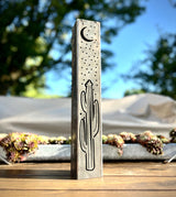 Desert Night Luminary Pillars w/ Solar Cap