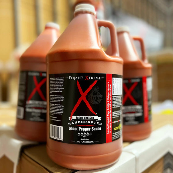 Ghost Pepper Hot Sauce Gallon (128oz) - Phoenix Fire Art Store