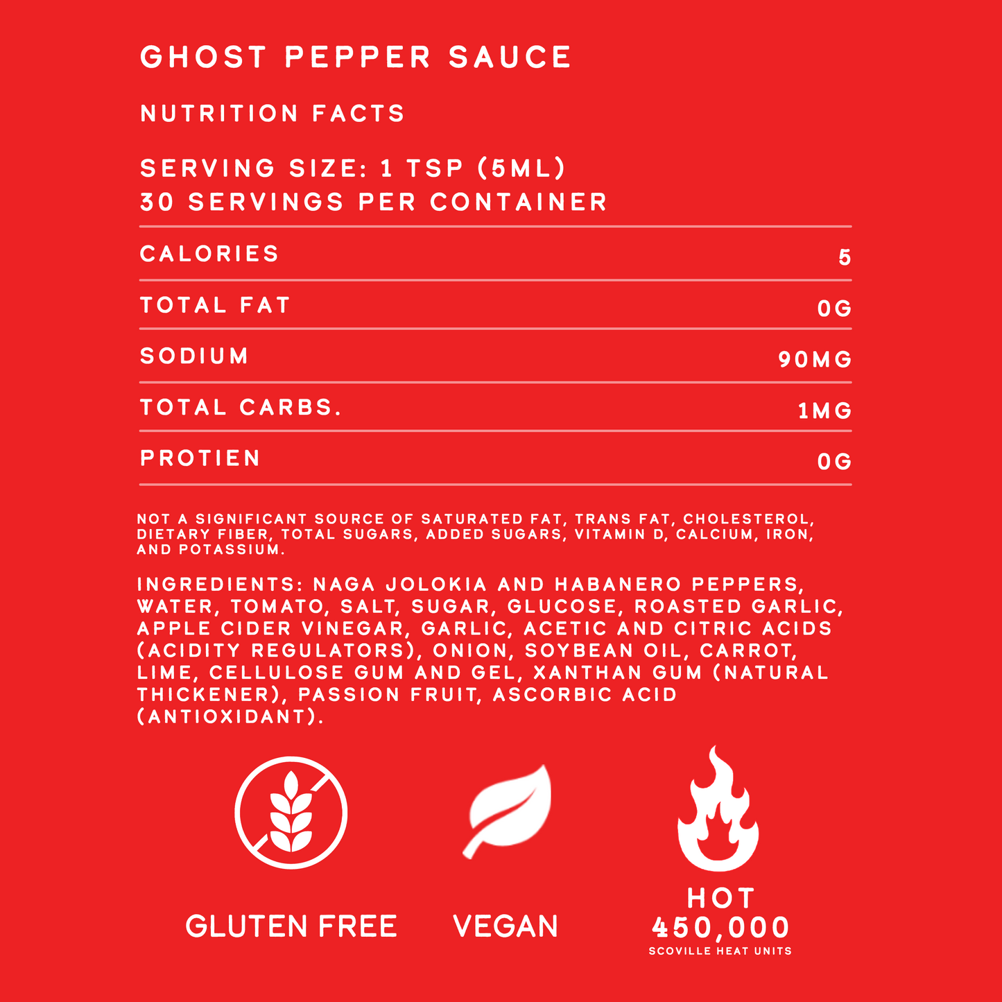 Ghost Pepper Hot Sauce - Phoenix Fire Art Store
