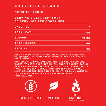 Ghost Pepper Hot Sauce