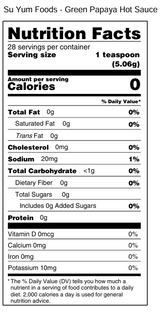 Green Papaya Hot Sauce
