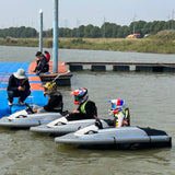 Sabo Luxury 15KW Mini Electric Jet Boat - Single Seat Water Sports Boat with Pedals