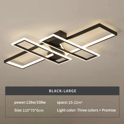 DecorBites™ LED Ceiling Chandelier Modern Home Decor Lighting Fixture Decorbites