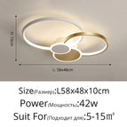 gold 58cm / Cool white