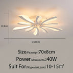 White 5 heads-QP / Brightness Dimmable