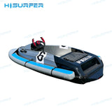 Sabo Luxury 15KW Mini Electric Jet Boat - Single Seat Water Sports Boat with Pedals