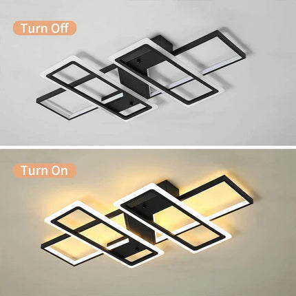 DecorBites™ LED Ceiling Chandelier Modern Home Decor Lighting Fixture Decorbites