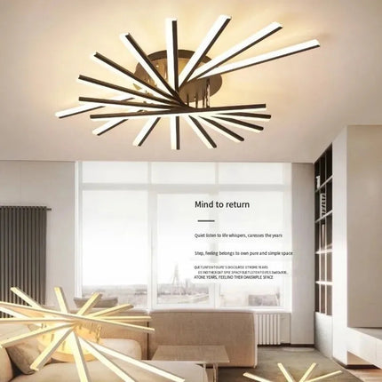 DecorBites™ LED Ceiling Chandelier Indoor Lighting Living Room Bedroom Hall Aisle Lustre Fixture Decorbites